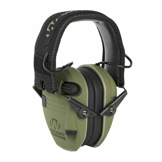 Активні стрілецькі тактичні навушники для стрільбиWalker's Razor Patriot Green - зображення 2