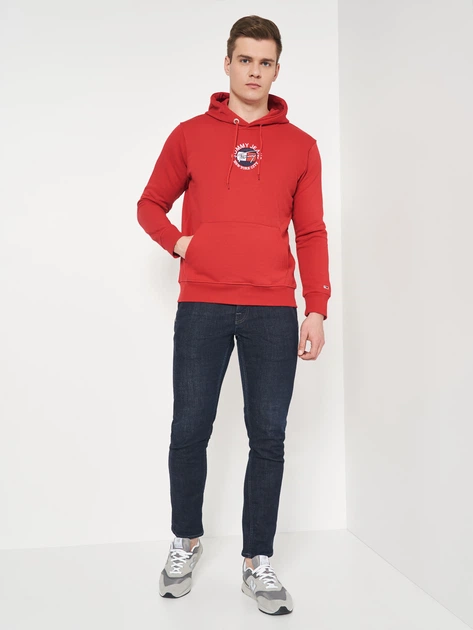 Худи мужское Tommy Hilfiger 10949.3 M Красное - изображение 3