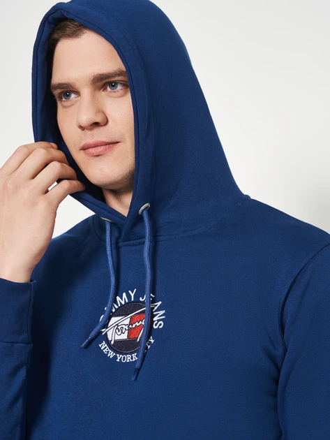 Худи мужское Tommy Hilfiger 10949.4 S Электрик - Фото 4 Худи мужское Tommy Hilfiger 10949.4 S Электрик - изображение 4