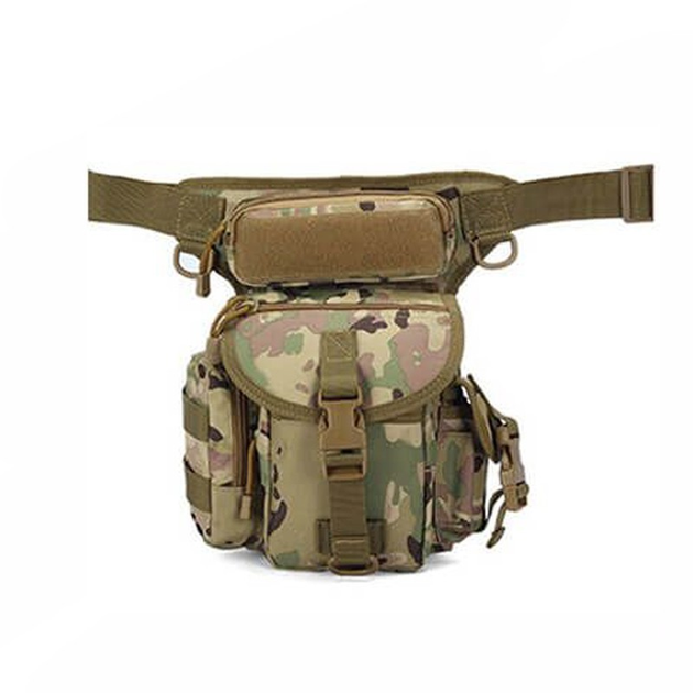 Сумка на ногу Smartex 3P Tactical 10 ST-1003 cp camouflage - зображення 1