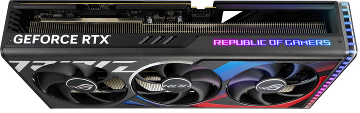 Видеокарта ASUS PCI-Ex GeForce RTX 4090 ROG Strix OC Edition 24GB GDDR6X (384bit) (2640/21000) (2 x HDMI, 3 x DisplayPort) (ROG-STRIX-RTX4090-O24G-GAMING) - изображение 5