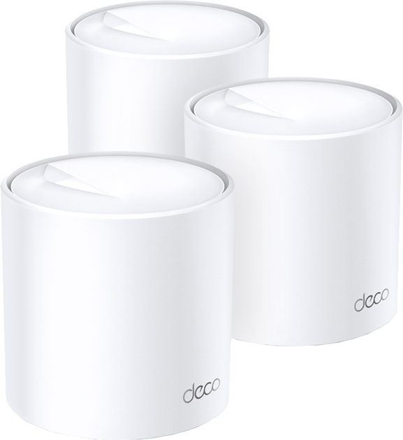 Маршрутизатор TP-LINK Deco X20 (3-pack) MESH система WiFI6 / AX1800 / 1 ...