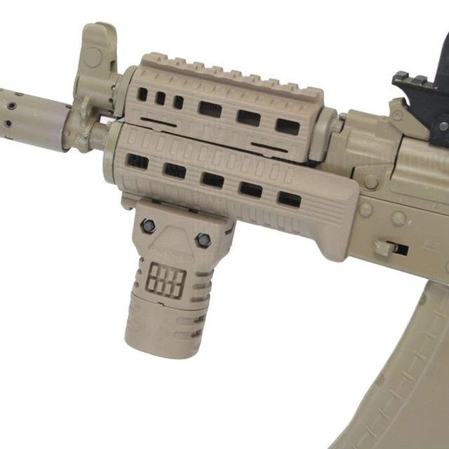 Цівка на АКСУ DLG TACTICAL (DLG-122) полімерна, колір Оливковий, планка picatinny з кріпленням M-LOK - Фото 4 Цівка на АКСУ DLG TACTICAL (DLG-122) полімерна, колір Оливковий, планка picatinny з кріпленням M-LOK - зображення 4
