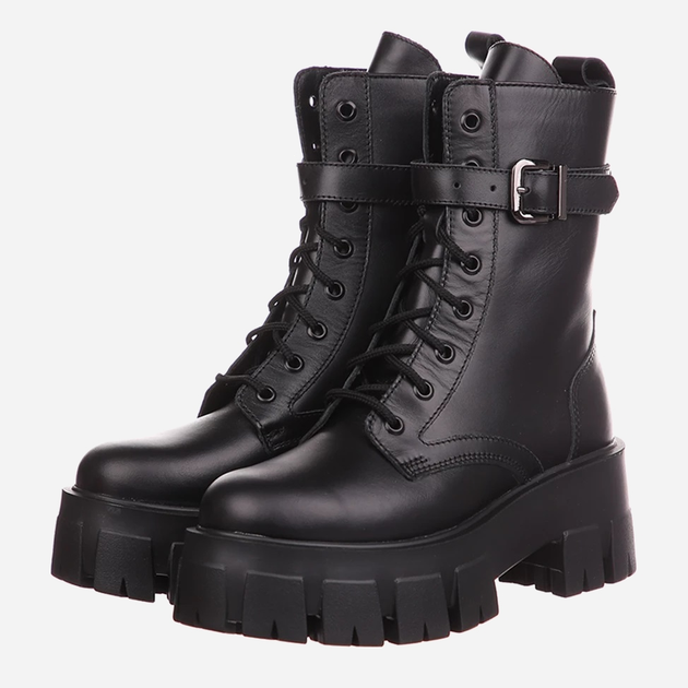 Женские зимние берцы высокие Nobiliti MX 6865-58-BLM 36 23 см Черные ...