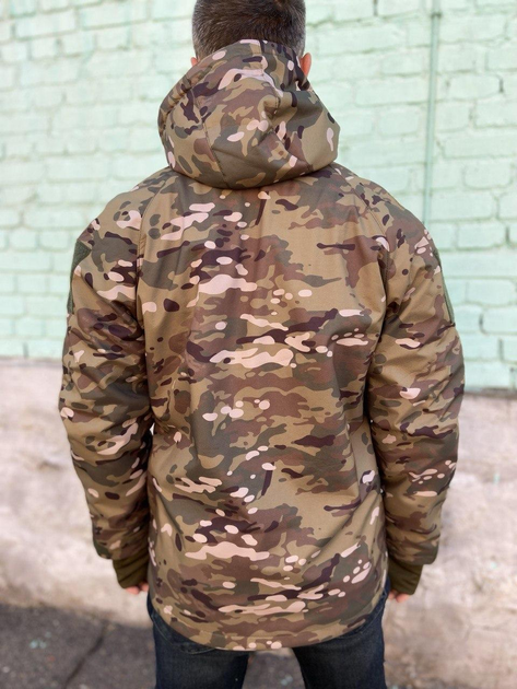 Військова куртка тактична утеплена Софт Шелл Мультикам МТР (Єврозима) 44-46(XS-S) - изображение 2
