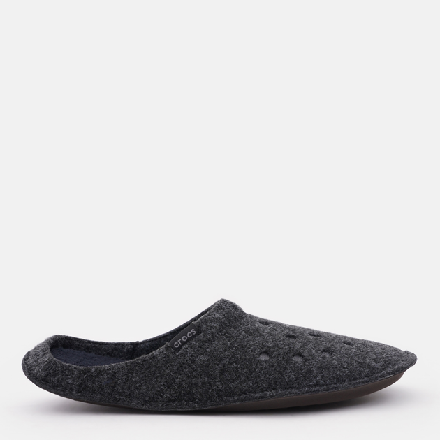 Мужские домашние тапочки с закрытым носком Crocs Jibbitz