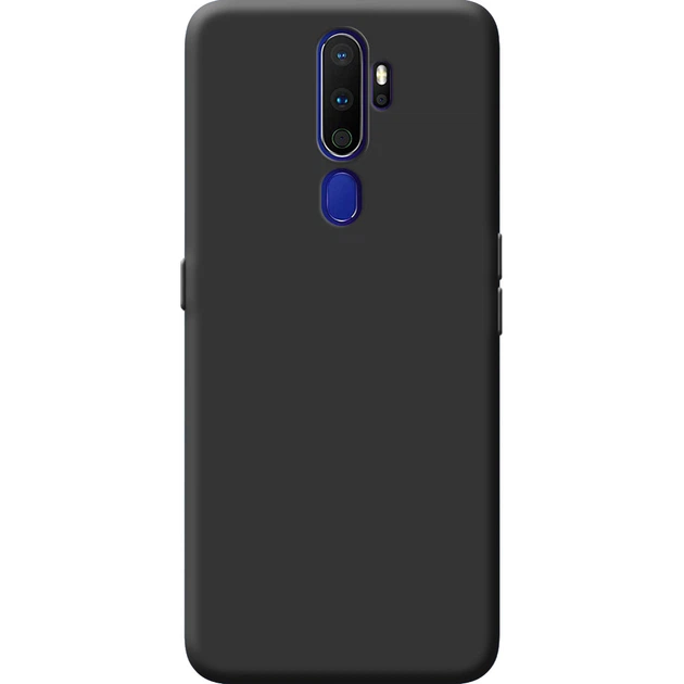 Силиконовый чехол BoxFace OPPO A9 2020 Черный (40409) - Фото 1 Силиконовый чехол BoxFace OPPO A9 2020 Черный (40409) - изображение 1