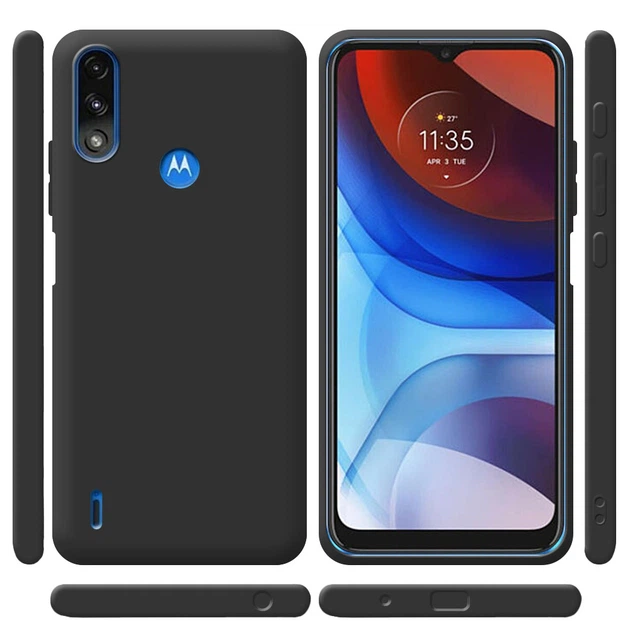 Чехол силиконовый Motorola E7 Power Черный (44748) - изображение 2
