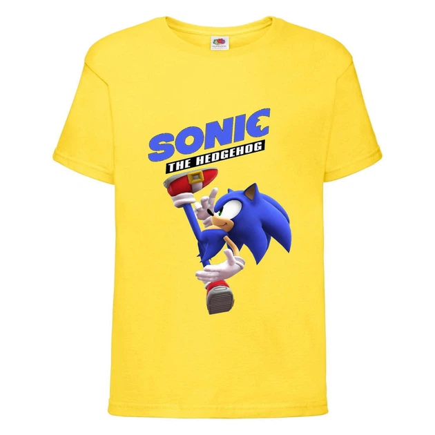 Футболка детская Соник удар ногой (SONIC) Желтая (snc yl-1) 164 см - Фото 1 Футболка детская Соник удар ногой (SONIC) Желтая (snc yl-1) 164 см - изображение 1