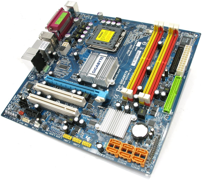 Материнская плата Socket 775 GIGABYTE GA-Q35M-S2 ( s775, DDR2, G33, PCI ...