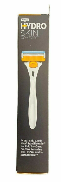 Бритва чоловіча Schick Hydro Skin Comfort Stubble Eraser (1 станок + 2 картриджі) - зображення 6