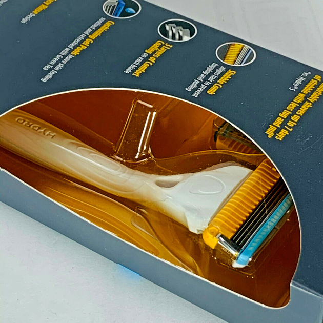 Бритва чоловіча Schick Hydro Skin Comfort Stubble Eraser (1 станок + 2 картриджі) - зображення 10
