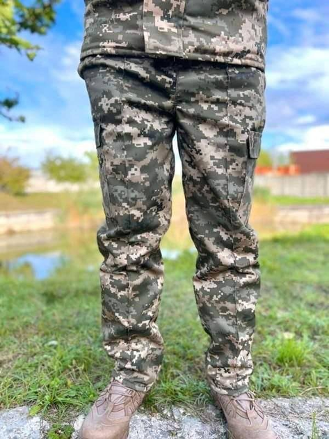 Зимние тактические штаны Grin пиксель военные 46 размер - изображение 1