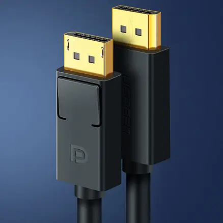 Кабель видео Ugreen DisplayPort 1.2 4К 3D 144Hz 3M Black (DP102) - изображение 3