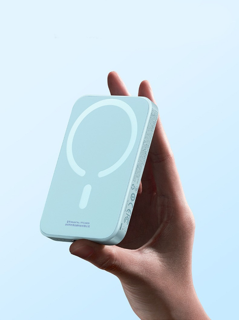 Внешний аккумулятор с беспроводной зарядкой Baseus Magnetic 20W 6000mAh ...
