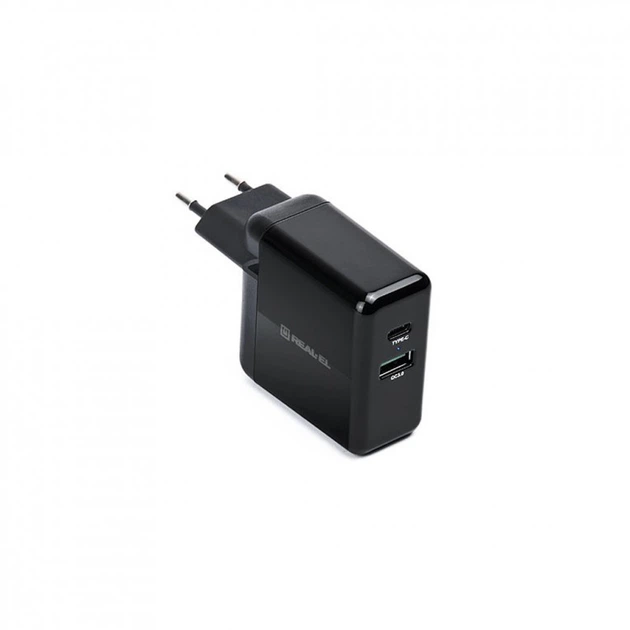 Зарядное устройство REAL-EL CH-350 black (EL123160017) (198316) - Фото 7 Зарядное устройство REAL-EL CH-350 black (EL123160017) (198316) - изображение 7