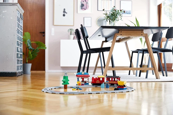 Конструктор Lego Duplo Поезд на паровой тяге 59 деталей (10874) - изображение 5