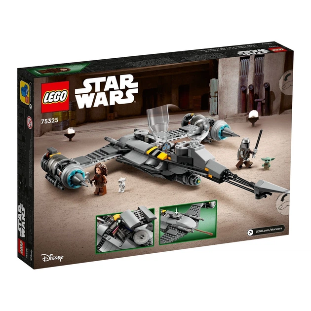 Конструктор Lego Star Wars Звёздный истребитель Мандалорца N-1 412 деталей (75325) - изображение 2