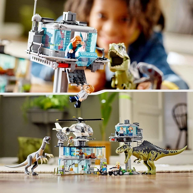 Конструктор Lego Jurassic World Атака гиганотозавра и