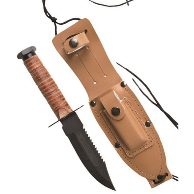 Нож с Пилой Mil-Tec US Pilot Survival Knife (15367100) - изображение 1
