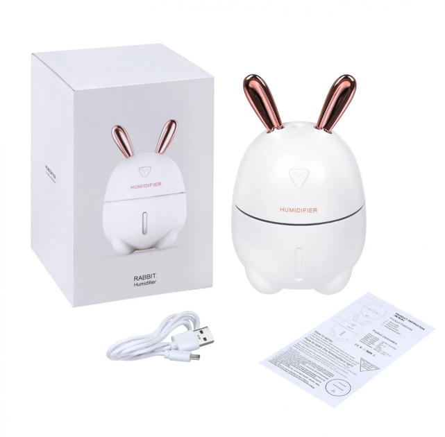 Увлажнитель воздуха кролик Белый Humidifiers Rabbit (FG22) - Фото 2 Увлажнитель воздуха кролик Белый Humidifiers Rabbit (FG22) - изображение 2