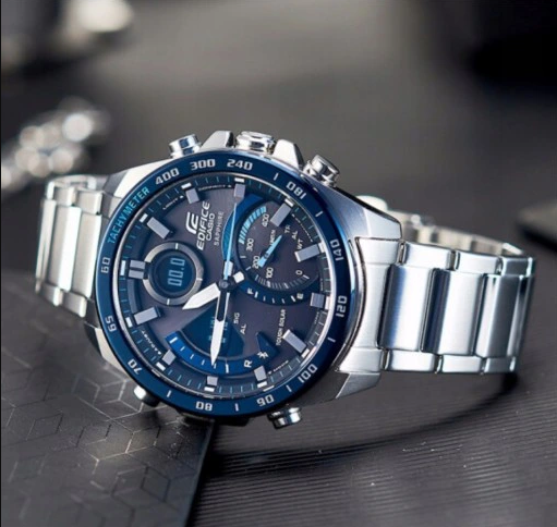 Мужские наручные часы Casio Edifice модель ECB-900DB-1BER. - Фото 3 Мужские наручные часы Casio Edifice модель ECB-900DB-1BER. - изображение 3