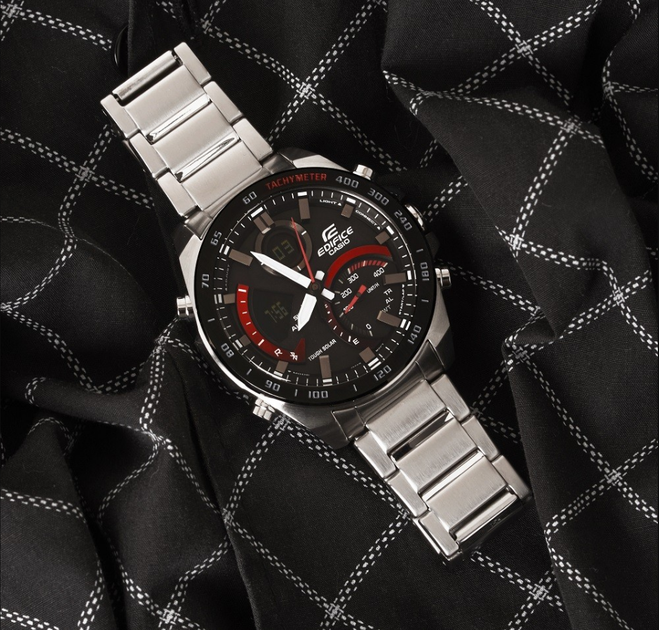 Мужские часы с будильником Casio Edifice ECB-900DB-1AER - изображение 3
