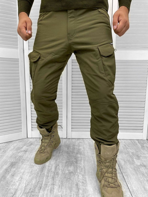 Тактические брюки Soft Shell Elite Olive S - изображение 1