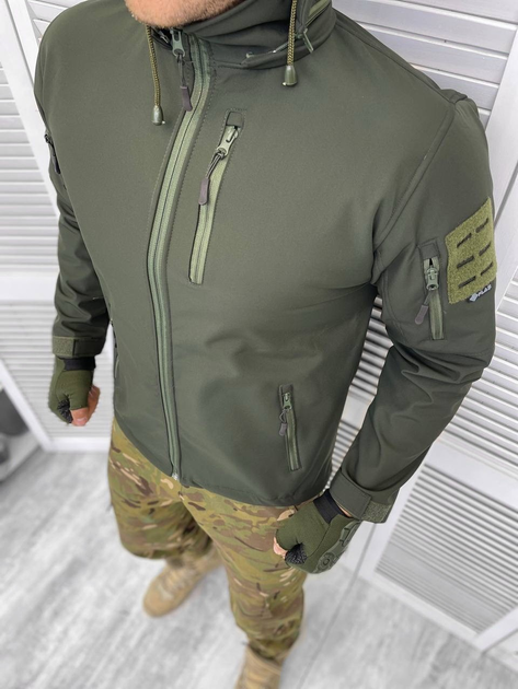 Куртка Soft Shell Elite Olive Green M - изображение 1