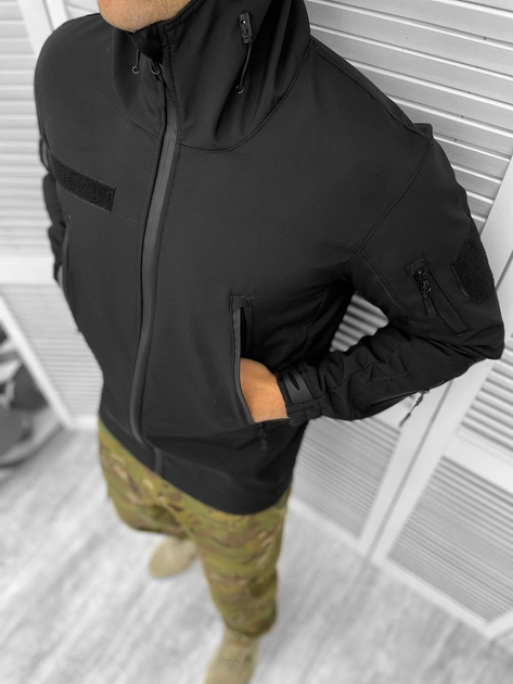 Тактична куртка Elite Soft Shell Black L - зображення 2