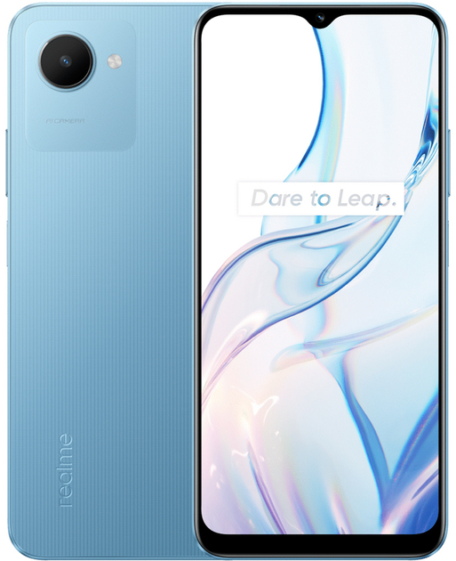 Мобильный телефон Realme C30s 2/32GB (RMX3690) Stripe Blue (186925 ...