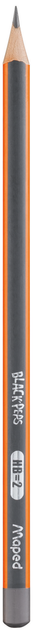 Карандаш графитовый Maped Black Peps HB без ластика (MP.850021) - Фото 1 Карандаш графитовый Maped Black Peps HB без ластика (MP.850021) - изображение 1