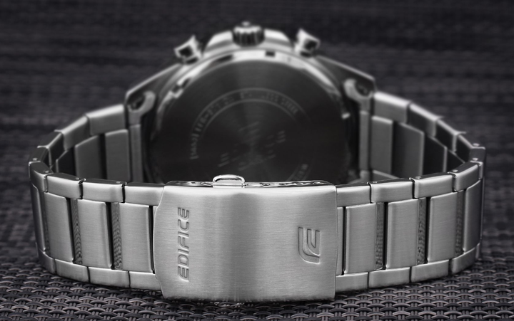 Наручний годинник зі сталевим корпусом Casio EFR-571DB-1A1VUEF Чорний з сріблястим - зображення 6