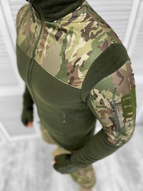 Кофта тактическая флисовая Multicam Elite Delta S - изображение 2