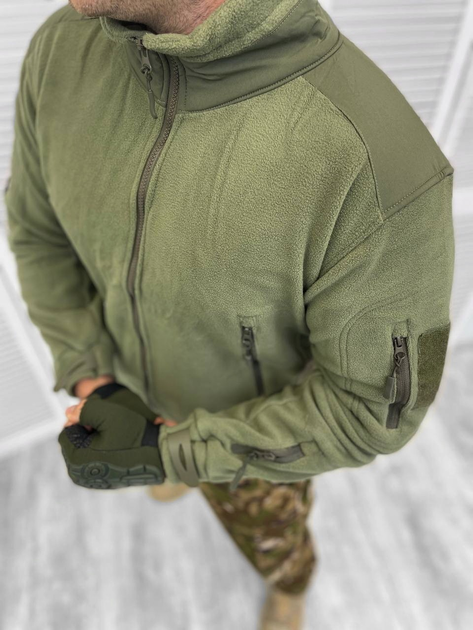 Кофта тактическая Delta Fleece Olive XXL - изображение 2