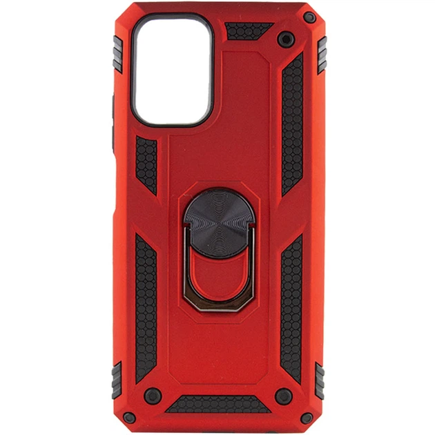 Удароміцний чохол Serge Ring for Magnet для Xiaomi Redmi Note 11 (Global) / Note 11S Червоний Без бренду - Фото 1 Удароміцний чохол Serge Ring for Magnet для Xiaomi Redmi Note 11 (Global) / Note 11S Червоний Без бренду - зображення 1
