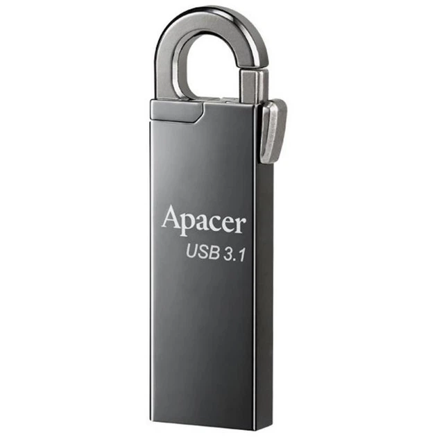 Флеш-накопитель USB3.1 16GB Apacer AH15A Black (AP16GAH15AA-1) - изображение 2