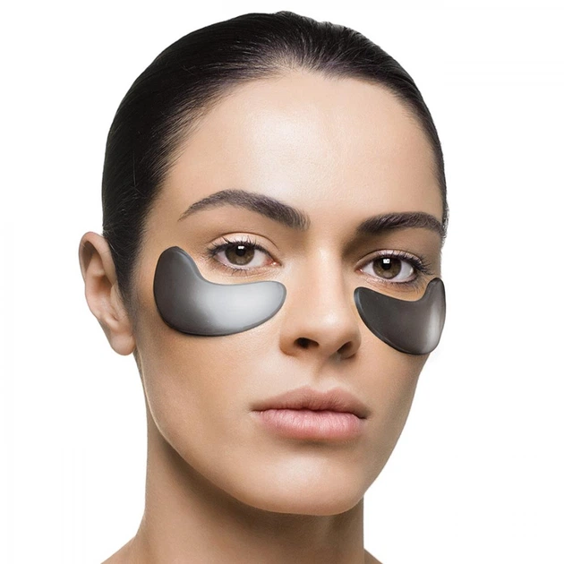 Гелевые патчи под глаза з активированным углем и витамином С Beauty Formulas Charcoal Eye Gel Patches 6шт/уп - изображение 3