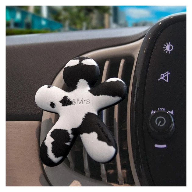 Ароматизатор в машину чоловічок Mr&Mrs NIKI Citrus & Musk - White&Black Camouflage (JNIKIBX020V02) - изображение 4