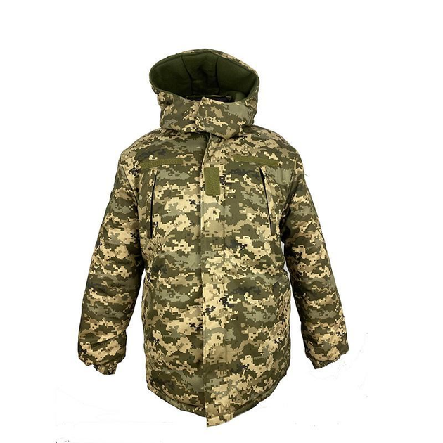 Куртка-бушлат военная мужская тактическая ВСУ (ЗСУ) Пиксель 20222060-50 8846 50 размер TR_3343 - изображение 1