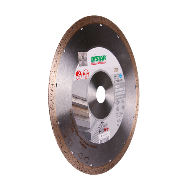 Круг алмазный отрезной 1A1R 230x1,6x10x25,4 Hard ceramics Advanced - изображение 5