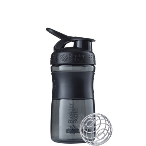 BlenderBottle, Шейкер SportMixer с шариком, BK/BK, 590 мл (811791) - Фото 1 BlenderBottle, Шейкер SportMixer с шариком, BK/BK, 590 мл (811791) - изображение 1