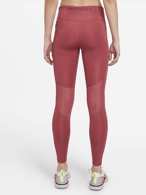 Спортивные леггинсы для фитнеса женские Nike W Nk Df Fast Tght CZ9240-691 L (194957222179) - изображение 2