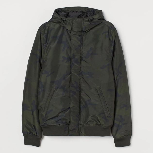 Куртка H&M 790820 XS Хакі (KAY2000001119617_DN3000000083673) - зображення 4