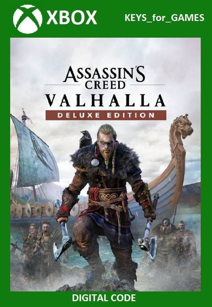 assassin's creed valhalla deluxe edition xbox one