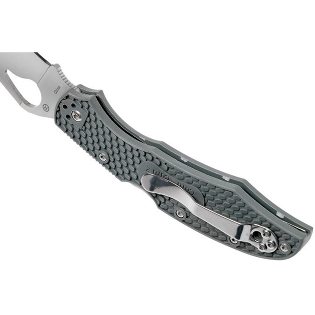 Нож складной Spyderco Byrd Cara Cara 2 серый (BY03PGY2) - изображение 2