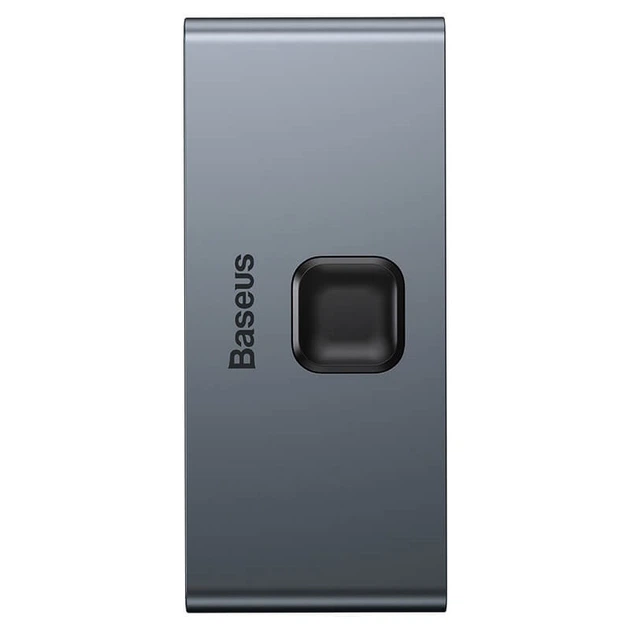 Перехідник BASEUS CAHUB-BC0G HDMI перемикач 2 в 1-1 2, сірий - зображення 2