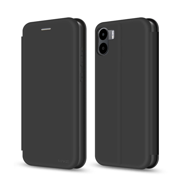 Чохол-книжка MAKE Xiaomi Redmi A2 Flip Case Black - Фото 1 Чохол-книжка MAKE Xiaomi Redmi A2 Flip Case Black - зображення 1