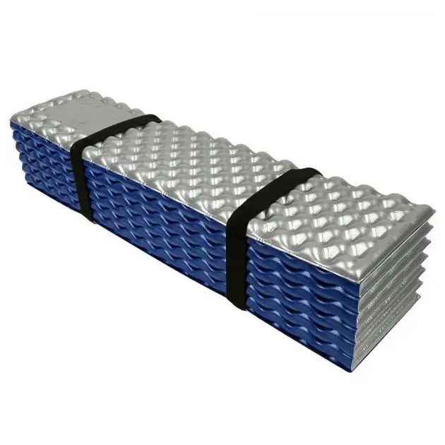 Коврик складной гармошка Tramp Compact Lite Reflect синий (185*56*1,8 см) (UTRI-001-blue) - Фото 1 Коврик складной гармошка Tramp Compact Lite Reflect синий (185*56*1,8 см) (UTRI-001-blue) - изображение 1