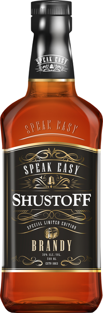Бренди Шустов Speak Easy 0.5 л 36% (4820000949071) – фото, отзывы ...